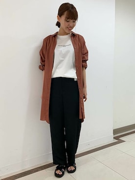 「MAYSON GREY（メイソングレイ）のアイテム」を使った、maysongrey_officialさん（レディース・160cm）の夏コーディネート