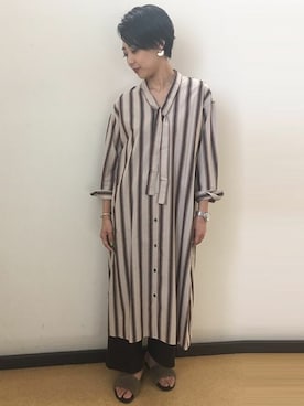 「MAYSON GREY（メイソングレイ）のアイテム」を使った、maysongrey_officialさん（レディース・158cm）の夏コーディネート