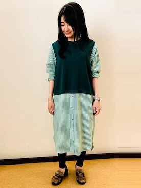 「MAYSON GREY（メイソングレイ）のアイテム」を使った、maysongrey_officialさん（レディース・154cm）の秋コーディネート