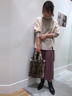 「socolla（ソコラ）のアイテム」を使った、maysongrey_officialさん（レディース・154cm）の秋コーディネート