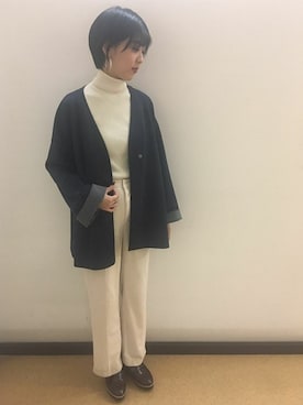 「MAYSON GREY（メイソングレイ）のアイテム」を使った、maysongrey_officialさん（レディース・158cm）の秋コーディネート