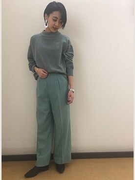 「MAYSON GREY（メイソングレイ）のアイテム」を使った、maysongrey_officialさん（レディース・158cm）の秋コーディネート