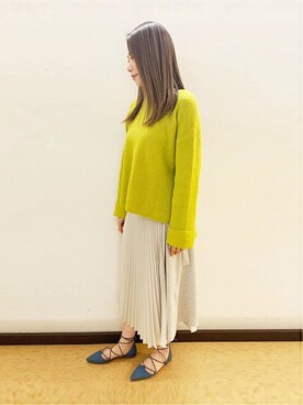 「MAYSON GREY（メイソングレイ）のアイテム」を使った、maysongrey_officialさん（レディース・160cm）の冬コーディネート