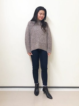 「MAYSON GREY（メイソングレイ）のアイテム」を使った、maysongrey_officialさん（レディース・156cm）の冬コーディネート