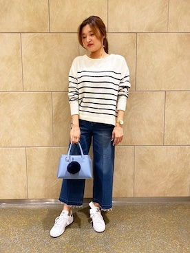 「MAYSON GREY（メイソングレイ）のアイテム」を使った、maysongrey_officialさん（レディース・164cm）の冬コーディネート