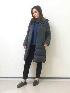 「MAYSON GREY（メイソングレイ）のアイテム」を使った、maysongrey_officialさん（レディース・157cm）の冬コーディネート