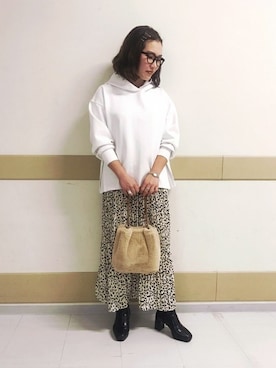 「socolla（ソコラ）のアイテム」を使った、maysongrey_officialさん（レディース・164cm）の冬コーディネート