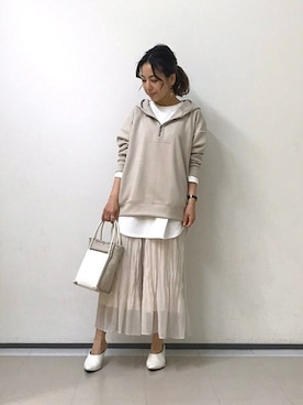 「スカーチョ」｜maysongrey_officialさん（レディース・157cm）の冬コーディネート