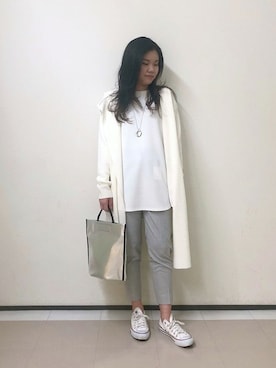 「MAYSON GREY（メイソングレイ）のアイテム」を使った、maysongrey_officialさん（レディース・156cm）の春コーディネート