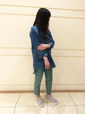 「MAYSON GREY（メイソングレイ）のアイテム」を使った、maysongrey_officialさん（レディース・154cm）の春コーディネート