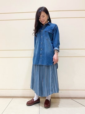 「MAYSON GREY（メイソングレイ）のアイテム」を使った、maysongrey_officialさん（レディース・154cm）の春コーディネート