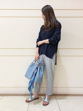 「MAYSON GREY（メイソングレイ）のアイテム」を使った、maysongrey_officialさん（レディース・160cm）の春コーディネート