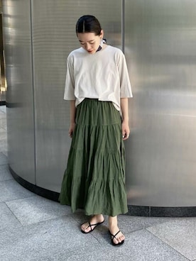 「socolla（ソコラ）のアイテム」を使った、maysongrey_officialさん（レディース・159cm）の夏コーディネート