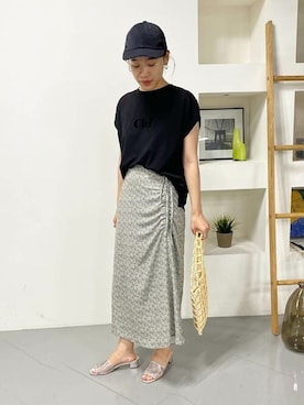 「socolla（ソコラ）のアイテム」を使った、maysongrey_officialさん（レディース・159cm）の夏コーディネート