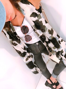 「Australia」｜「アイテム（ハンチング/ベレー帽）」を使った、Akari Matsumotoさん（レディース・157cm）の冬コーディネート