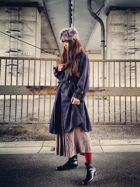 IMOKOさん（レディース・170cm）の冬コーディネート