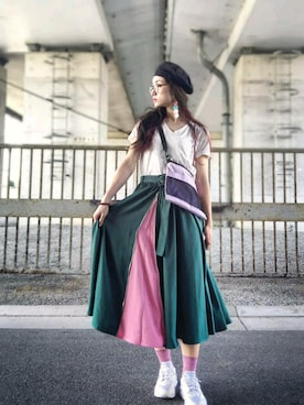 IMOKOさん（レディース・170cm）の夏コーディネート