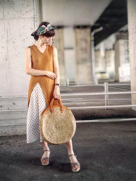 IMOKOさん（レディース・170cm）の夏コーディネート