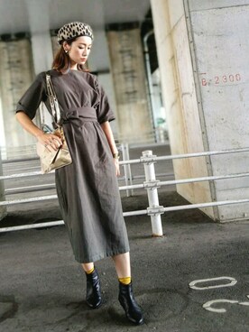 IMOKOさん（レディース・170cm）の秋コーディネート