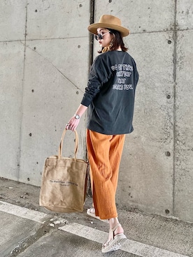 IMOKOさん（レディース・170cm）の春コーディネート