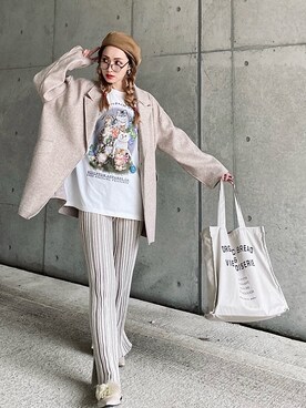 IMOKOさん（レディース・170cm）の春コーディネート