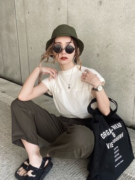 IMOKOさん（レディース・170cm）の春コーディネート