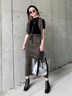 IMOKOさん（レディース・170cm）の春コーディネート