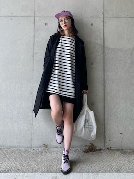 「DAKINE（ダカイン）のアイテム」を使った、IMOKOさん（レディース・170cm）の春コーディネート