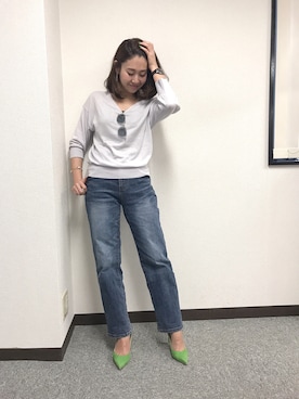 「M.deux（エムドゥ）のアイテム（アクセサリー）」を使った、miyaさん（レディース・155cm）の夏コーディネート