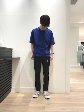 「Gramicci（グラミチ）のアイテム（チノパンツ）」を使った、KOSEKIさん（メンズ・174cm）の春コーディネート