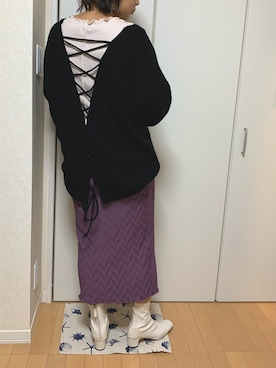 「slowmelly」｜imoさん（レディース・159cm）の秋コーディネート