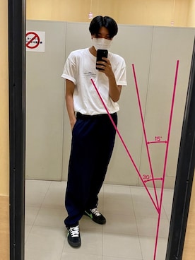 「LMCのアイテム（トップス）」を使った、鯖 さん（メンズ・180cm）の夏コーディネート