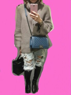 「washed」｜Tippiさん（レディース・166cm）の冬コーディネート