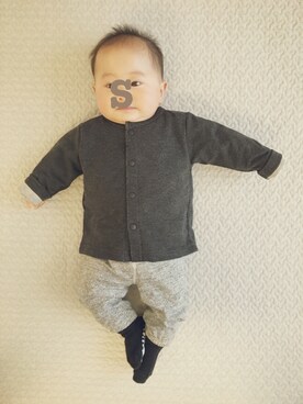 mameさん（キッズ・70cm）の春コーディネート