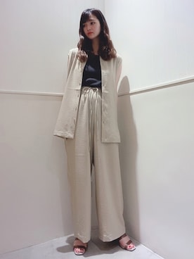 miさん（レディース・160cm）の春コーディネート