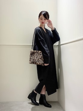 「レプシィム(LEPSIM)」｜「アイテム（ハンドバッグ）」を使った、miさん（レディース・160cm）の秋コーディネート