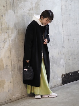 「Manhattan Portage」｜「アイテム（その他アウター）」を使った、miku kawamuraさん（レディース・157cm）の秋コーディネート