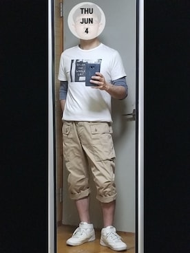 Ryu1roさん（メンズ・170cm）の夏コーディネート