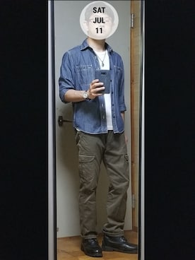 Ryu1roさん（メンズ・170cm）の夏コーディネート