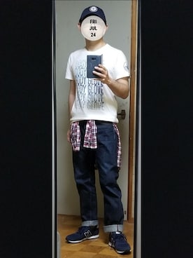 「Body Glove（ボディグローブ）のアイテム」を使った、Ryu1roさん（メンズ・170cm）の夏コーディネート