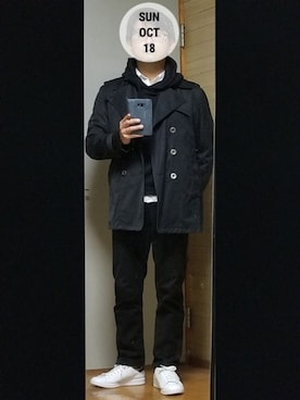 「SCHLUSSEL（シュリセル）のアイテム」を使った、Ryu1roさん（メンズ・170cm）の秋コーディネート