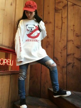 「ビッグサイズコーデ」｜haruka.Mさん（レディース・160cm）の冬コーディネート