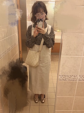 min☺︎︎❤︎❤︎さん（レディース・154cm）の春コーディネート