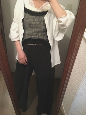 min☺︎︎❤︎❤︎さん（レディース・154cm）の春コーディネート