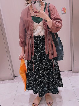 min☺︎︎❤︎❤︎さん(レディース・154cm)の夏コーディネート