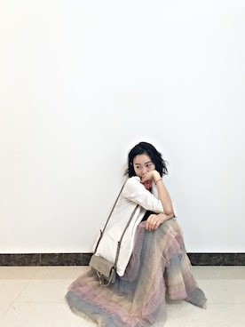 「HOWL（ハウル）のアイテム」を使った、一周_fishさん（レディース・157cm）の夏コーディネート