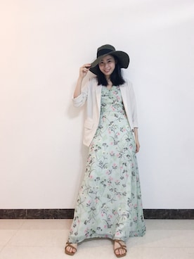 「Forever New（フォーエバーニュー）のアイテム」を使った、一周_fishさん（レディース・157cm）の春コーディネート