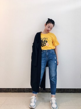 一周_fishさんのコーディネート