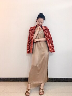 「MONKI（モンキ）のアイテム（フォーマルスーツ/小物）」を使った、一周_fishさん（レディース・157cm）の秋コーディネート