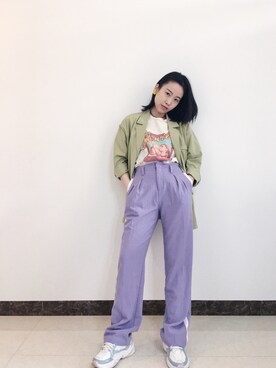 一周_fishさんのコーディネート